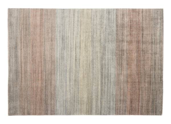 ADITI MACCHIA handgeknüpfter Indien-Teppich in charcoal, Größe: 70x140 cm