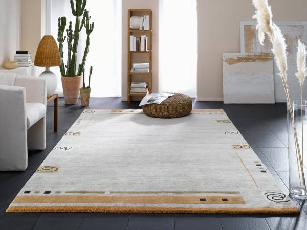 DAVINA MALPI echter original handgeknüpfter Nepal-Teppich