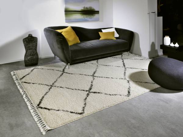 VIVIA Hochflor-Teppich Hochflor,Langflor,