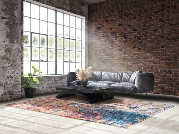 LUMINA Designer Teppich Kurzflor