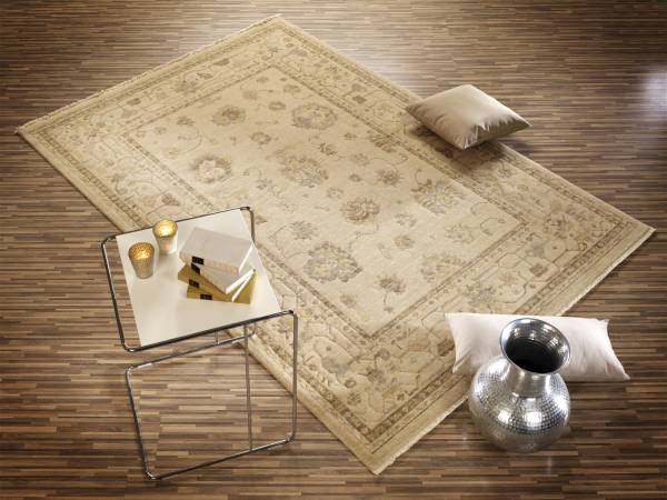 LARKANA SUNAI klassischer Ziegler-Orientteppich aus Wolle