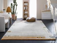 DAVINA MALPI echter original handgeknüpfter Nepal-Teppich