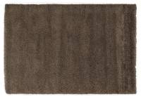 PANTHA SHAGGY Hochflor Langflor Teppich in h.braun, Größe: 60x90 cm