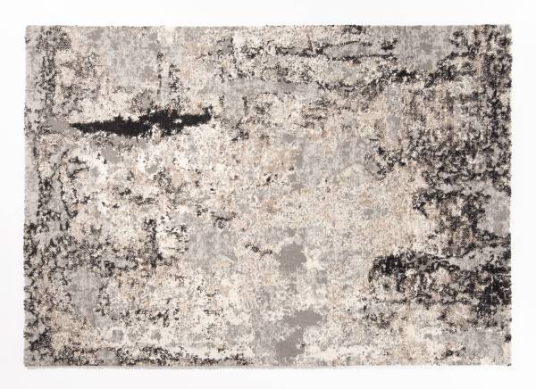 PEGASUS IMITATION weicher Shaggy Hochlor Langflor Teppich in h.grau, Größe: 65x130 cm