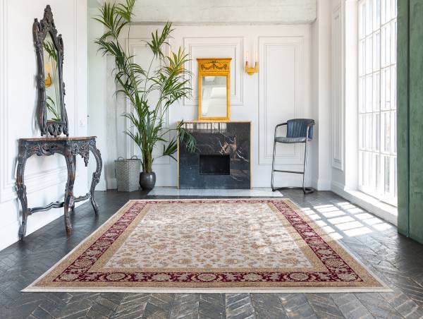 SILKY THREADS OVERALL Orientteppich Kurzflor Seide hochwertige Qualität