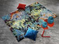 HEAVY PALIMO moderner Design-Teppich