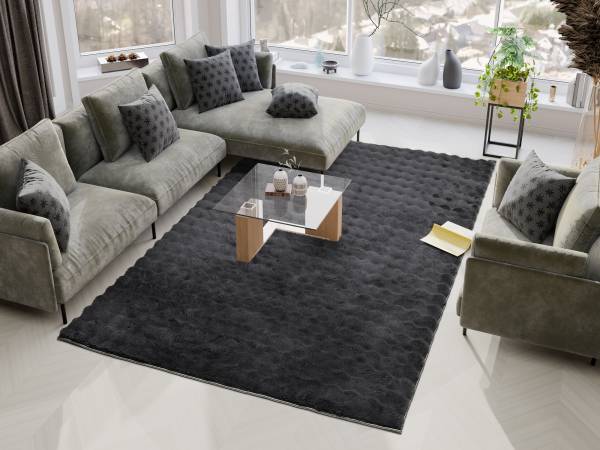 TUMULI Fellteppich Hochflor,Langflor,