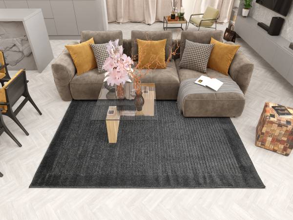 ORLA STONE moderner Design-Teppich