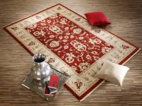 LARKANA SIMOS klassischer Ziegler-Orientteppich aus Wolle