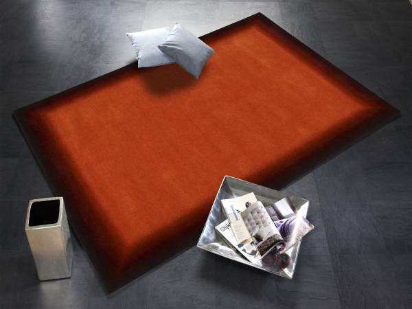 BLACK EDITION TAMI echter original handgeknüpfter Nepal-Teppich