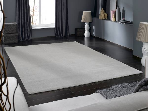 ZOE Uni-Teppich Kurzflor