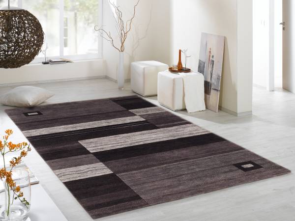 NEPAL NATUR KANDU ALLOVER handgeknüpfter Nepal-Wollteppich