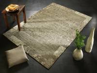 EMPORIUM SILK NATINI BORDER echter original handgeknüpfter Nepal-Teppich