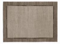 PROMETHEUS BORDER handgeknüpfter Nepal-Teppich Wolle
