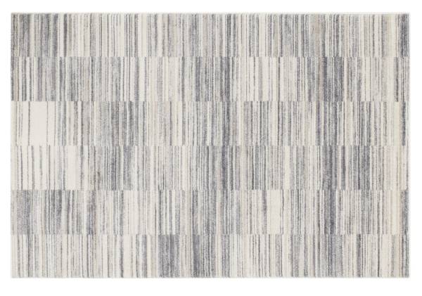ALTONA SARPEI moderner Designer Teppich in creme-grau-schwarz, Größe: 80x150 cm