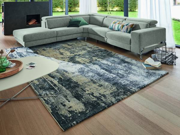 WANDER KUNST Designer Teppich Kurzflor