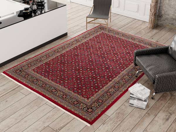 HIMLA HERATI echter klassischer handgeknüpfter Orient-Teppich