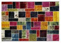 ARTWORK PATCHWORK Patchwork Vintage Teppich bunt