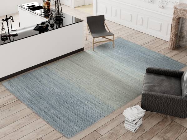 ECOLINE handgeknüpfter Viskose-Teppich aus Indien