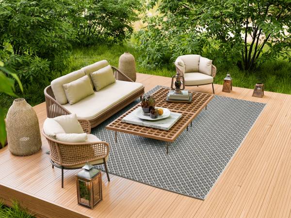 VIKING STAR Outdoorteppich Kurzflor