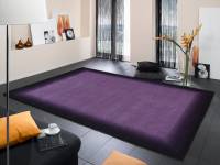 BLACK EDITION TAMI echter original handgeknüpfter Nepal-Teppich