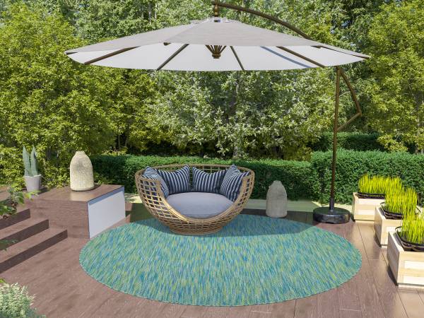 VELA BREEZE Outdoorteppich Kurzflor