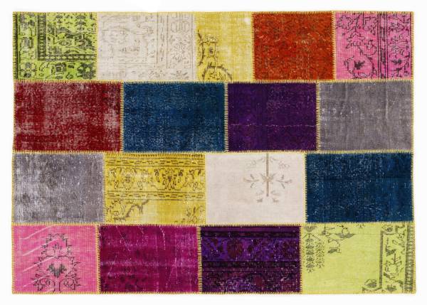 ORIENT PATCHWORK TEPPICH aus echten antiken Orientteppichen