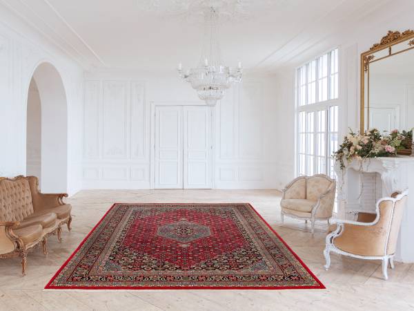 HIMLA BIDJAR echter klassischer handgeknüpfter Orient-Teppich