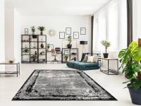 RUGGED EDGE Designer Teppich Kurzflor dezenter Glanz hochwertige Qualität