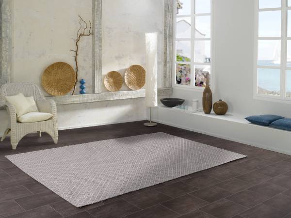 NORA Designer Teppich Naturfaser Kurzflor