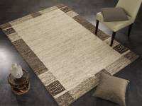 NATURA WOOL BORDER moderner Wollteppich