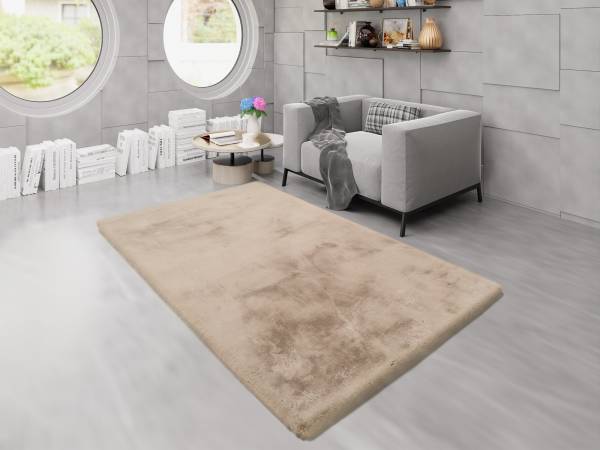 ASTRA NOVA Fellteppich Hochflor,Langflor,