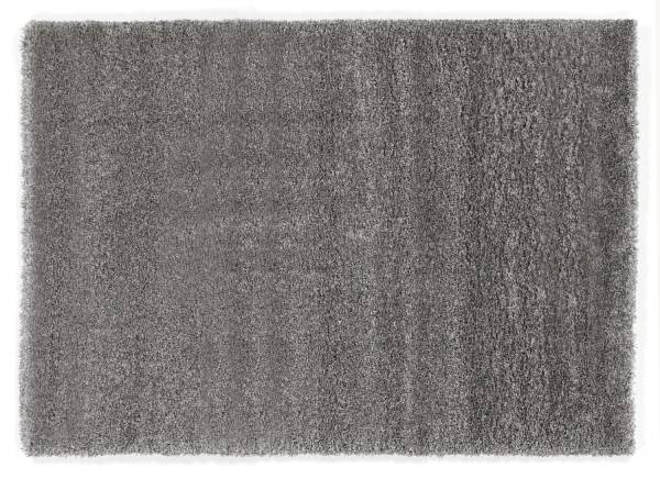PANTHA SHAGGY Hochflor Langflor Teppich in grau, Größe: 60x90 cm