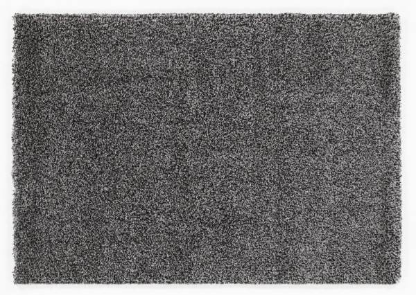 PANTHA SHAGGY Hochflor Langflor Teppich in grau-mix, Größe: 60x90 cm