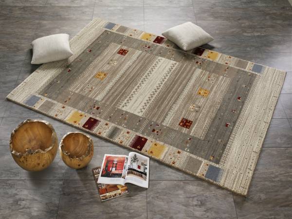 LEXIS BALI MIRROR moderner Wollteppich