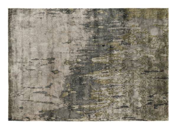 ROYAL GISELA handgeknüpfter echter original Nepal Designer Teppich Kurzflor dezenter Glanz