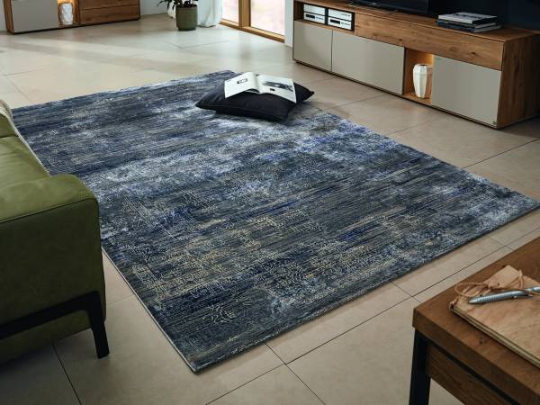 WANDER LINE Designer Kurzflor Teppich in Dunkelgrau Hellbraun Grau Größe: 70x140 cm Diele, Esszimmer, Flur, Kinderzimmer, Küche, Schlafzimmer, Wohnzim