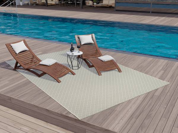 VIKING STAR Outdoorteppich Kurzflor